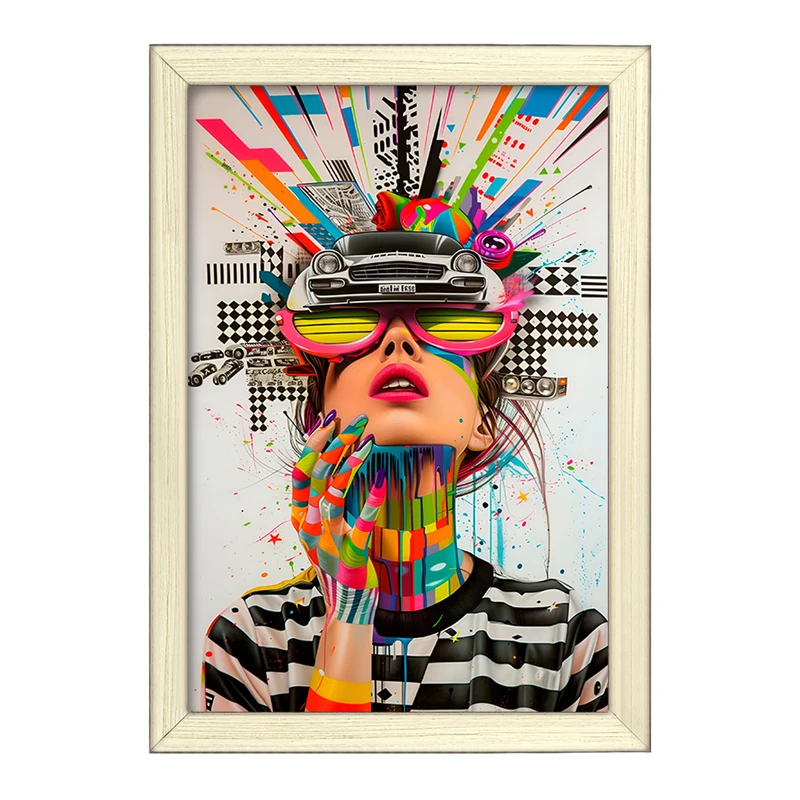 تابلو خندالو طرح دخترانه کد F10829