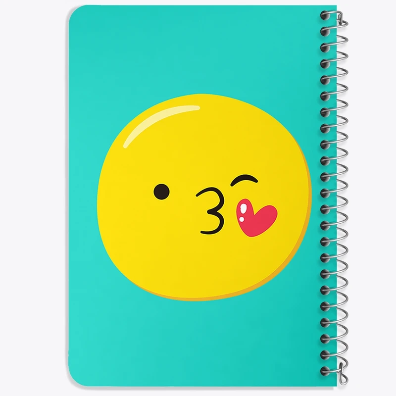 دفتر یادداشت 50 برگ خندالو طرح ایموجی Emoji  کد 2994