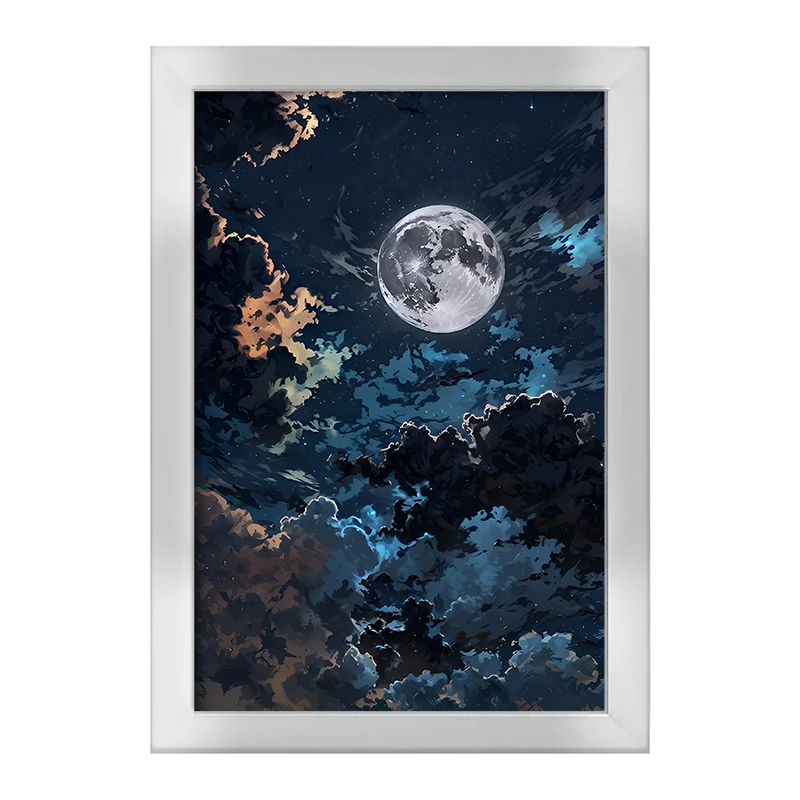 تابلو خندالو طرح ماه (Moon) کد F11610