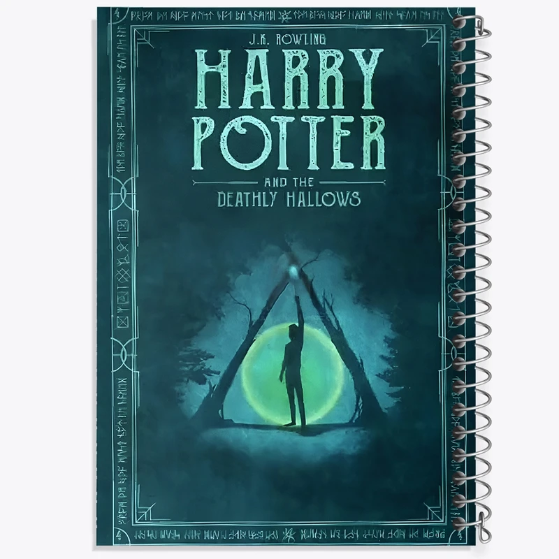 دفتر شطرنجی 50 برگ خندالو طرح هری پاتر (Harry Potter) کد F13718