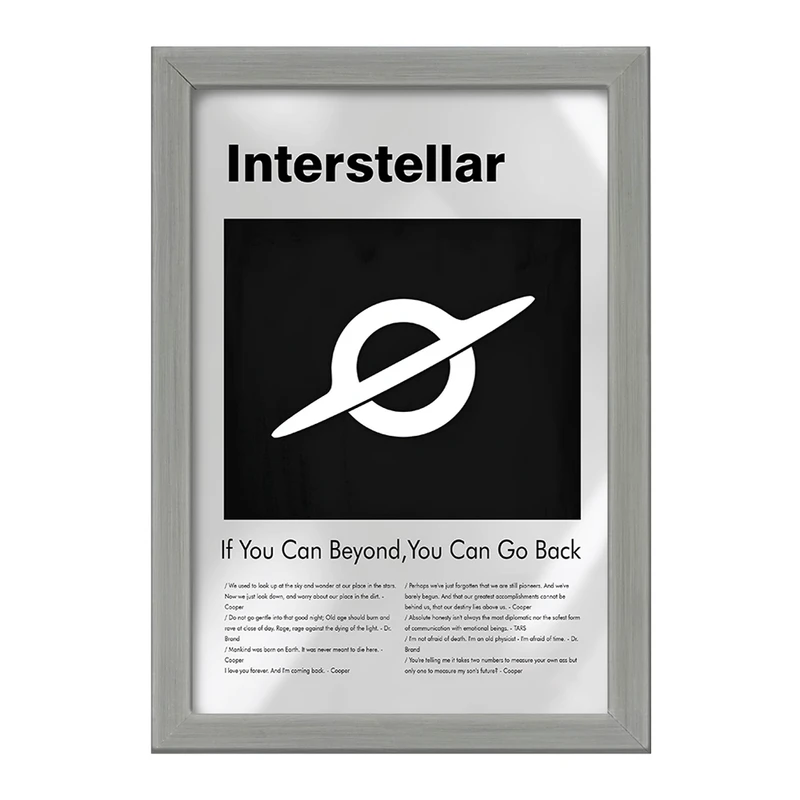 تابلو خندالو طرح میان ستاره ای (Interstellar) کد F13816