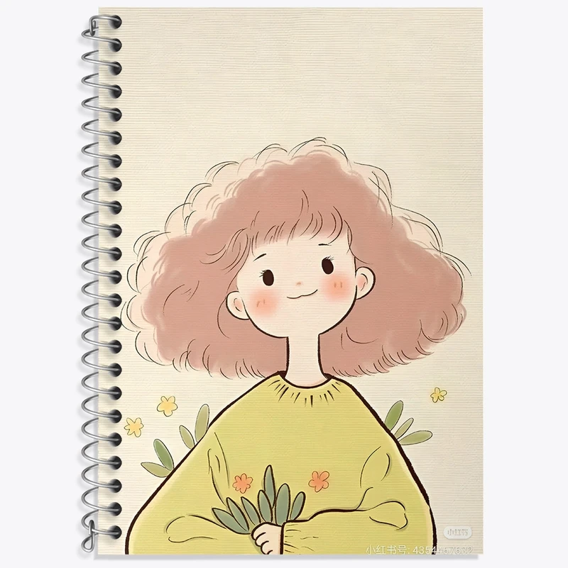 دفتر لغت 50 برگ خندالو طرح دخترانه بامزه کد N8393