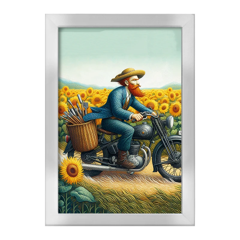 تابلو خندالو طرح ونسان ونگوگ کد F8781