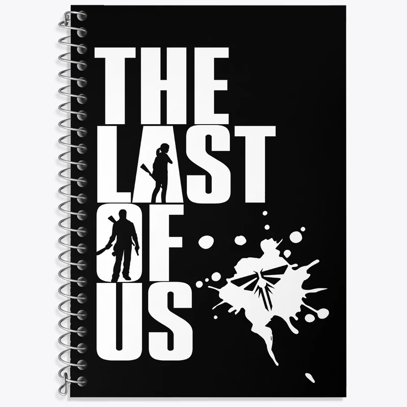 دفتر لغت 50 برگ خندالو طرح (The Last Of Us) آخرین بازمانده از ما کد N9334