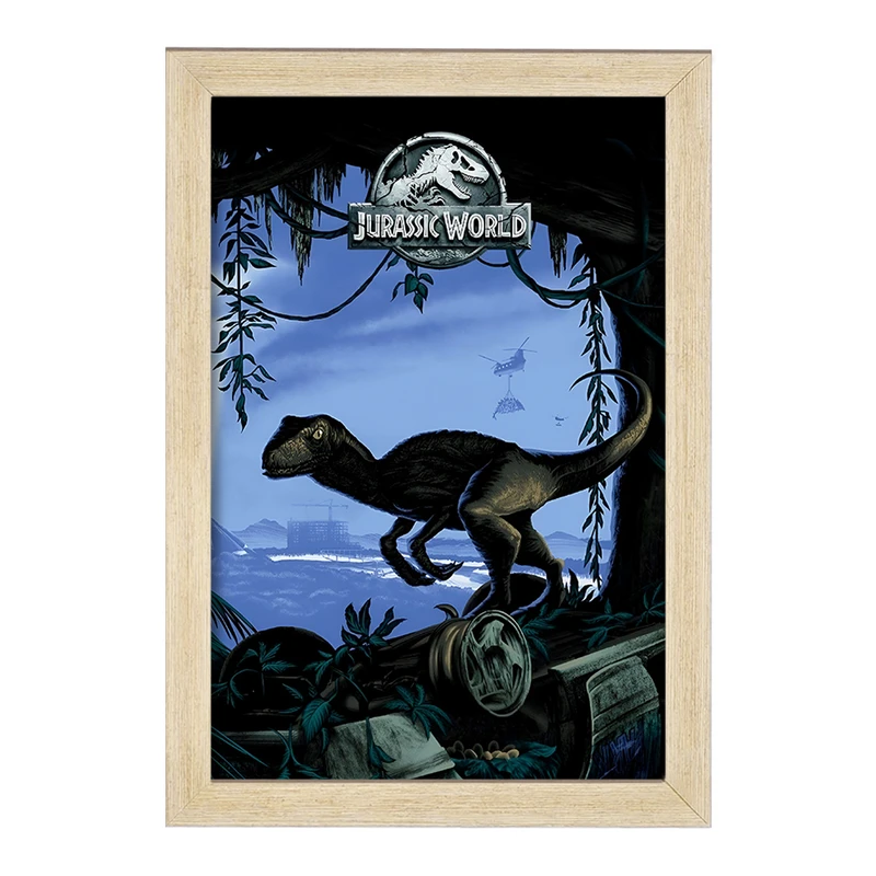 تابلو خندالو طرح ژوراسیک (Jurassic Park) کد F13793