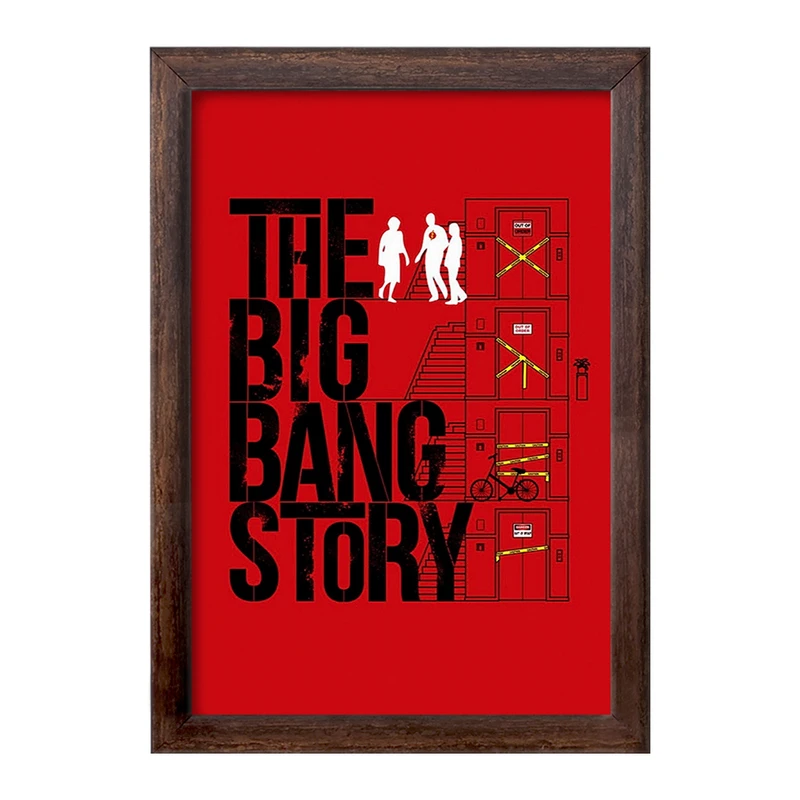 تابلو خندالو طرح سریال تئوری بیگ بنگ The Big Bang Theory  کد 13311