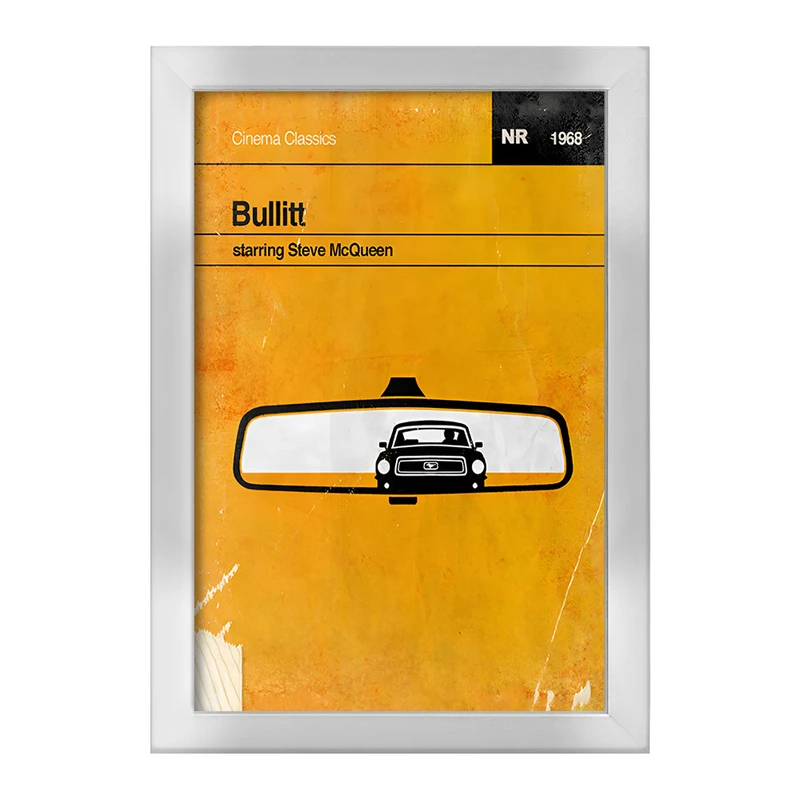 تابلو خندالو طرح بولیت (Bullitt) کد F14151