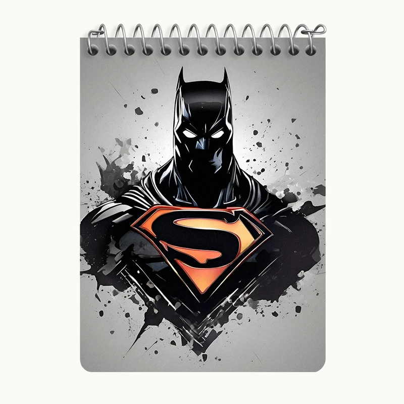 دفتر یادداشت 50 برگ خندالو طرح بتمن (Batman) کد N4982