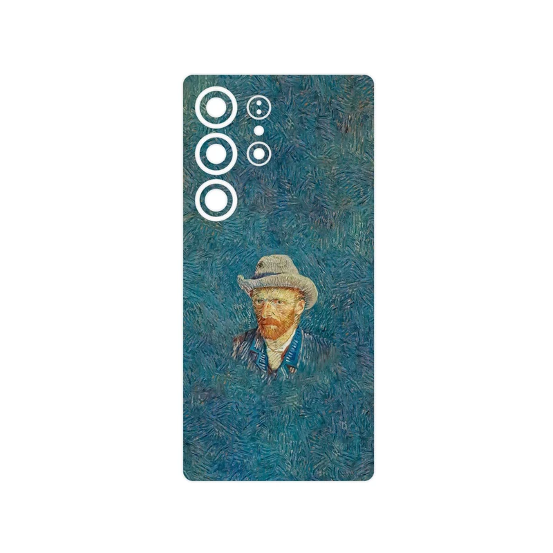 برچسب پوششی ماهوت مدل Self portrait with a gray felt hat مناسب برای گوشی موبایل سامسونگ Galaxy S25 Ultra