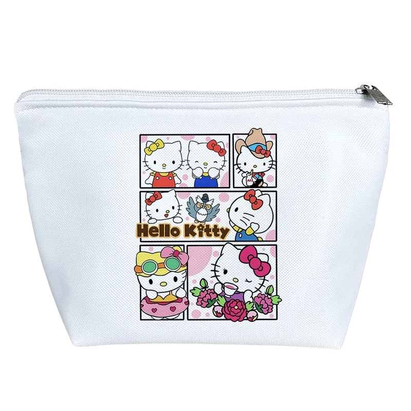 کیف لوازم آرایش دخترانه خندالو مدل هلو کیتی (Hello Kitty) کد H2304