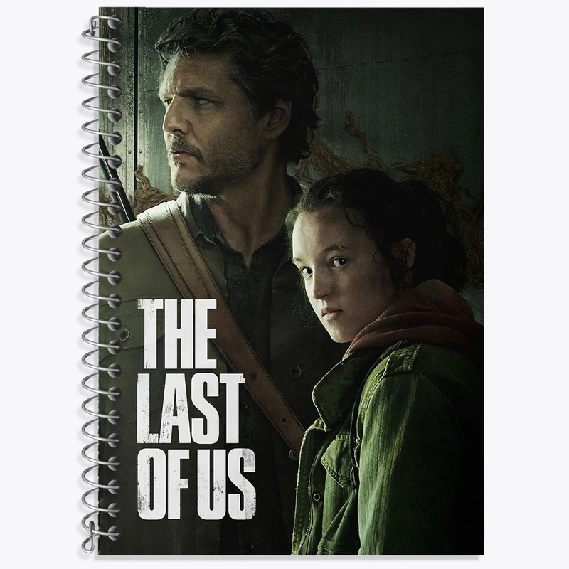 دفتر زبان 50 برگ خندالو طرح (The Last Of Us) آخرین بازمانده از ما کد N9305