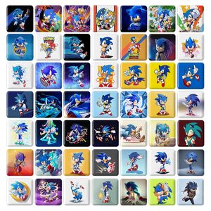 مگنت خندالو طرح سونیک (Sonic) کد 174 مدل مربعی مجموعه 49 عددی