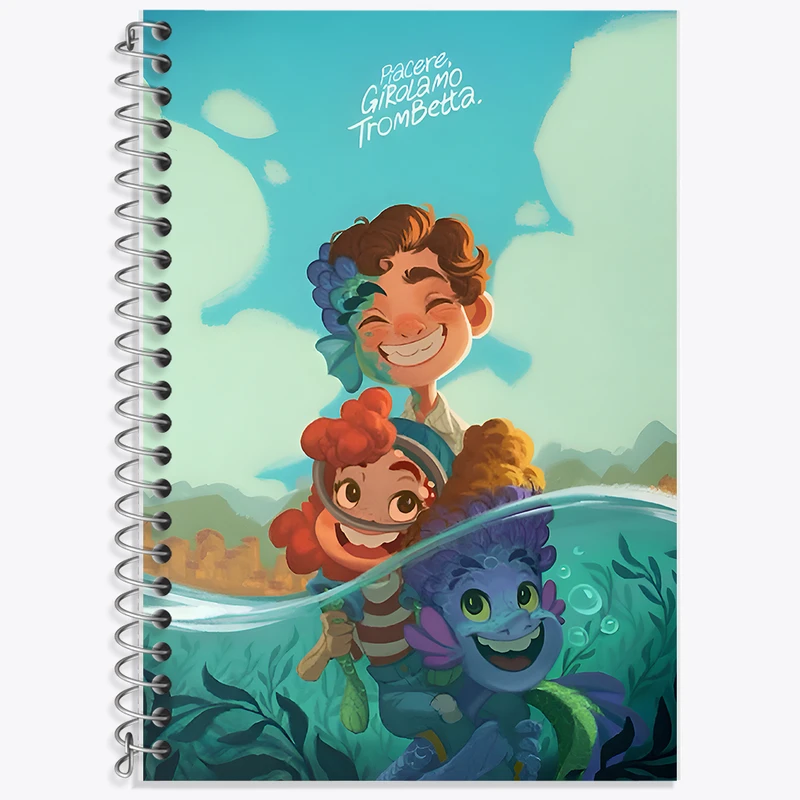 دفتر نت موسیقی 50 برگ خندالو طرح لوکا (Luca) کد F10711