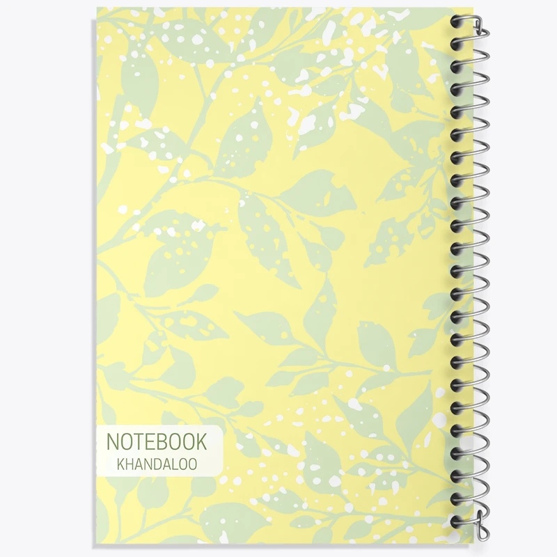 دفتر طراحی 50 برگ خندالو طرح مینیمال کد N709