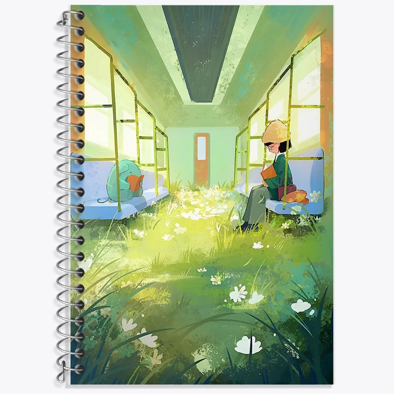 دفتر نت موسیقی 50 برگ خندالو طرح قطار بهشت کد F10982