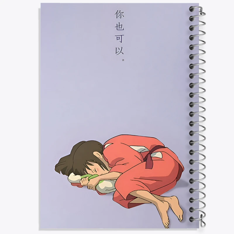 دفتر مشق 50 برگ خندالو طرح انیمه شهر اشباح (Spirited Away) کد F3480