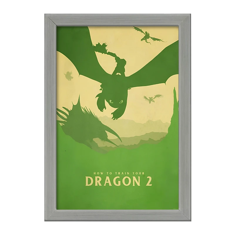 تابلو خندالو طرح اژدها سواران کد F13567