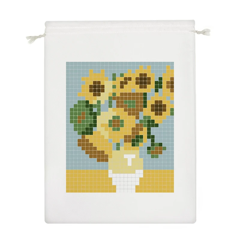 نظم دهنده خندالو مدل نقاشی گل آفتابگردان کد 10332