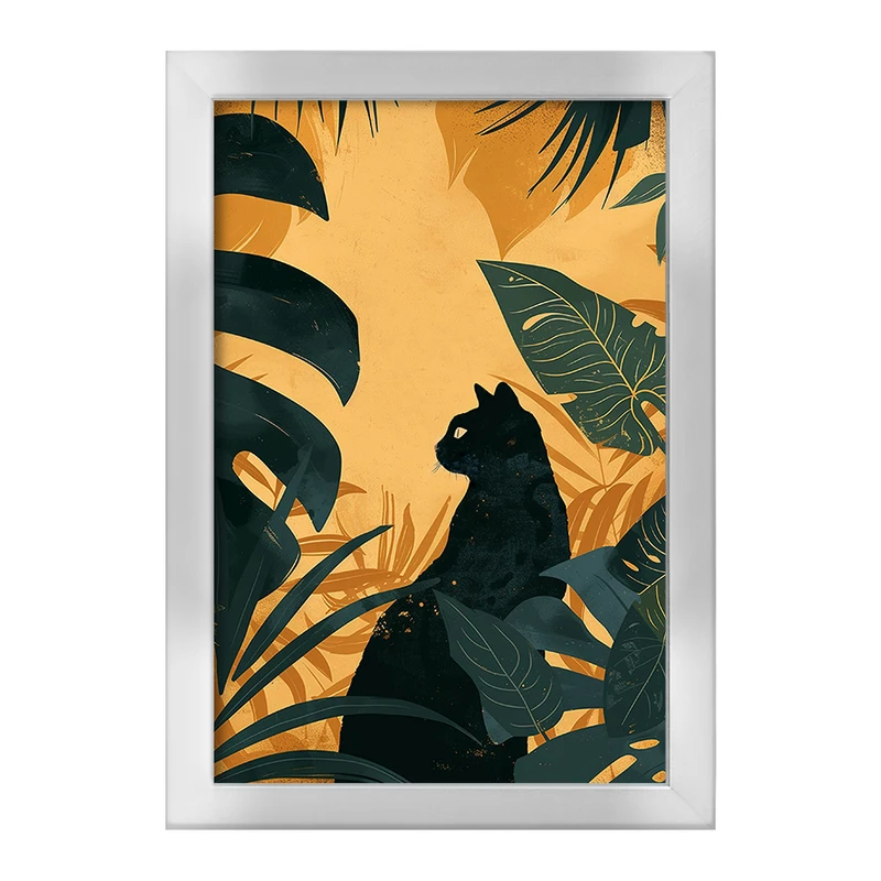 تابلو خندالو طرح گربه (Cat) کد F1745