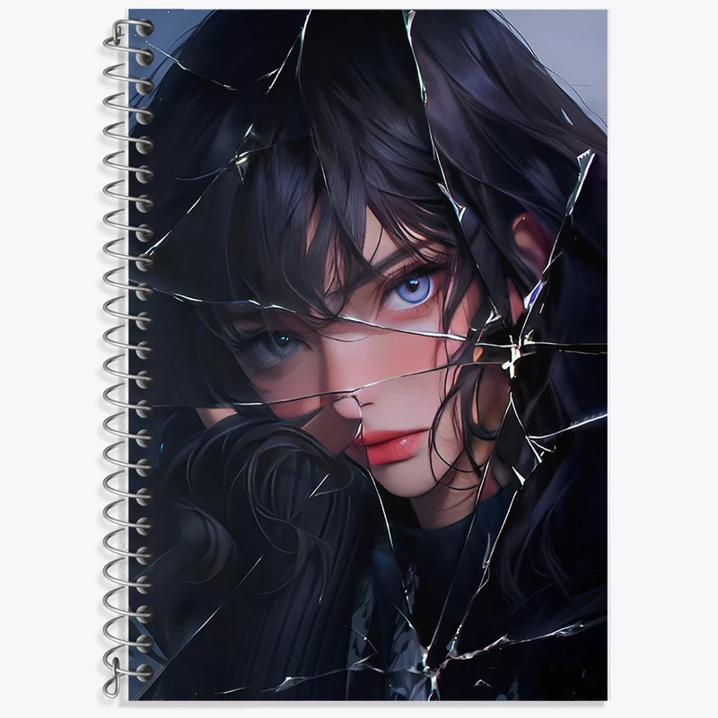 دفتر لغت 50 برگ خندالو طرح دخترانه کد F9108