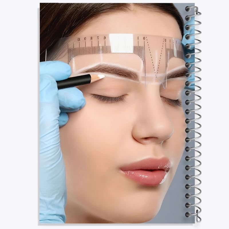 دفتر لیست خرید 50 برگ خندالو طرح فیبروز ابرو کد F10264