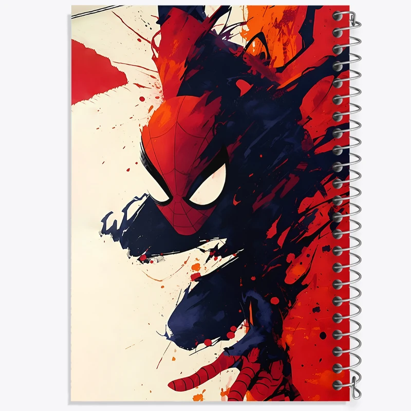 دفتر مشق 100 برگ خندالو طرح مرد عنکبوتی (Spider Man) کد F4276