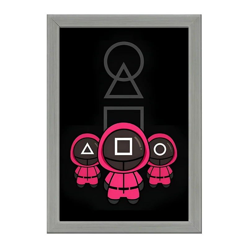 تابلو خندالو طرح بازی مرکب (Squid Game) کد F10144