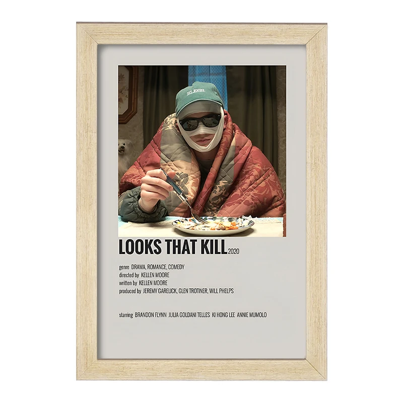 تابلو خندالو طرح چهره کشنده (Looks That Kill) کد F13081