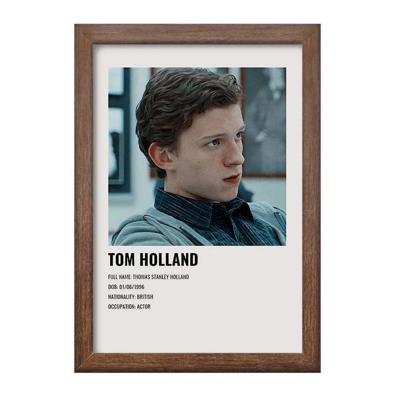 تابلو خندالو طرح تام هالند (Tom Holland) کد F13157