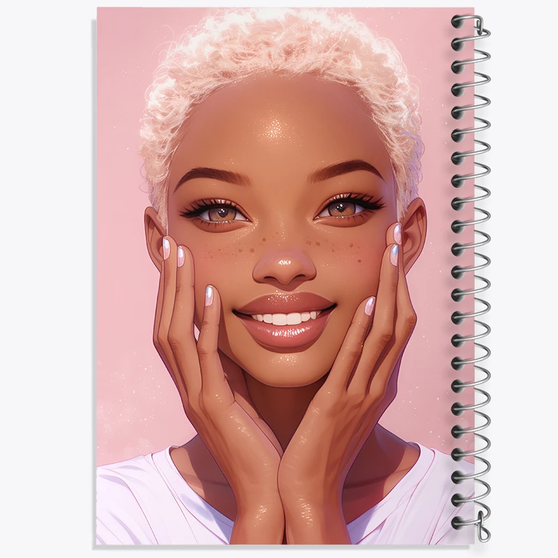 دفتر نقاشی 50 برگ خندالو طرح دخترانه کد F10820