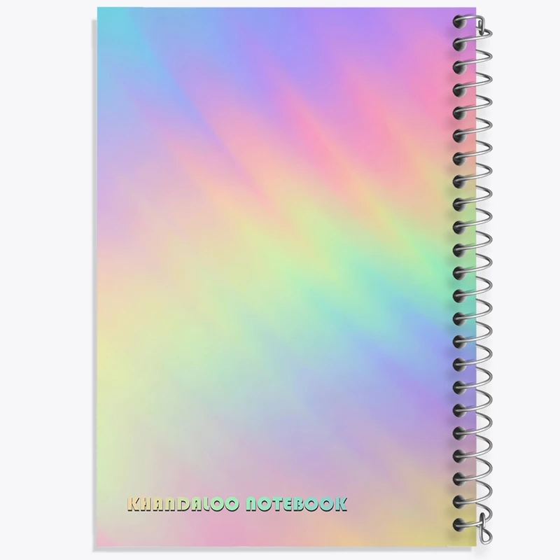 دفتر لیست خرید 50 برگ خندالو طرح مدرن فانتزی کد N6002