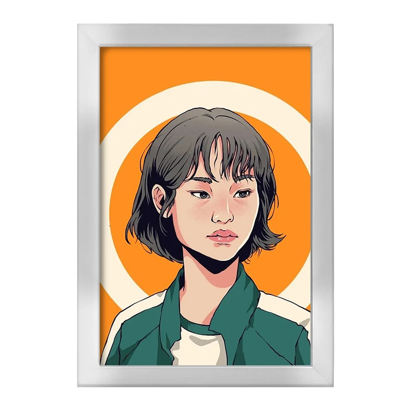 تابلو خندالو طرح کانگ سه بیوک بازی مرکب Squid Game  کد 10798