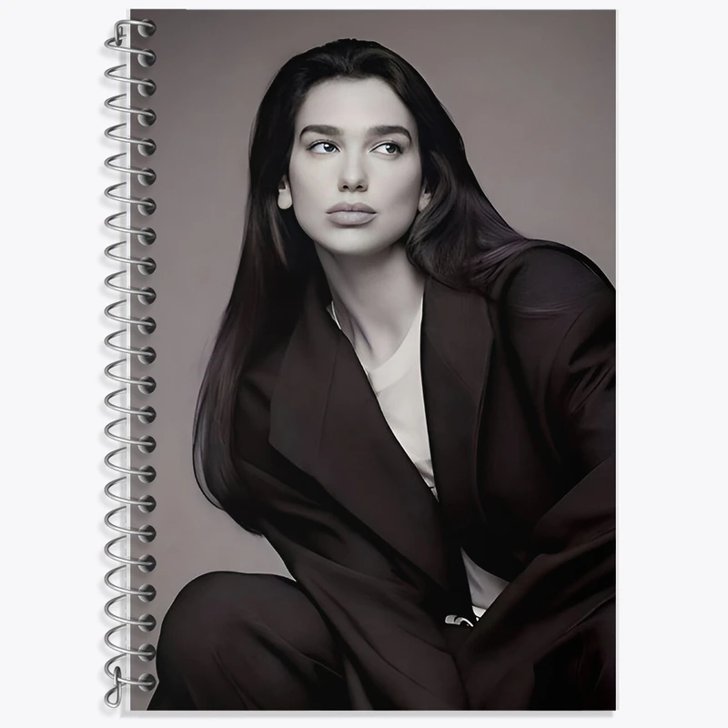 دفتر نت موسیقی 50 برگ خندالو طرح دوا لیپا (Dua Lipa ) کد F10201