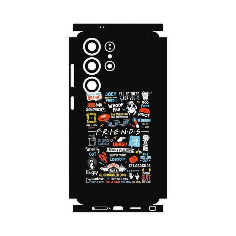 برچسب پوششی ماهوت مدل Friends 2-FullSkin مناسب برای گوشی موبایل سامسونگ Galaxy S25 Ultra