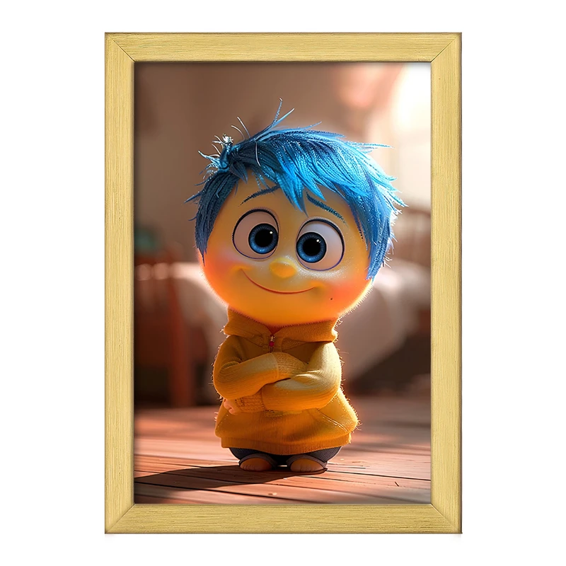 تابلو خندالو طرح شخصیت شادی اینساید اوت کد F3345