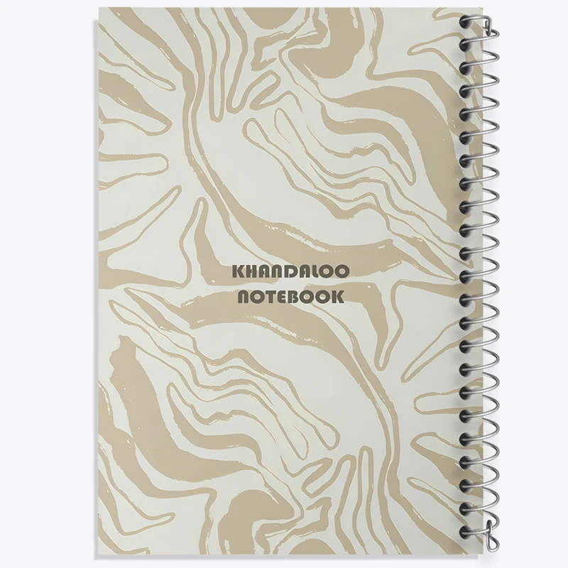 دفتر مشق 50 برگ خندالو طرح مدرن کد N8582