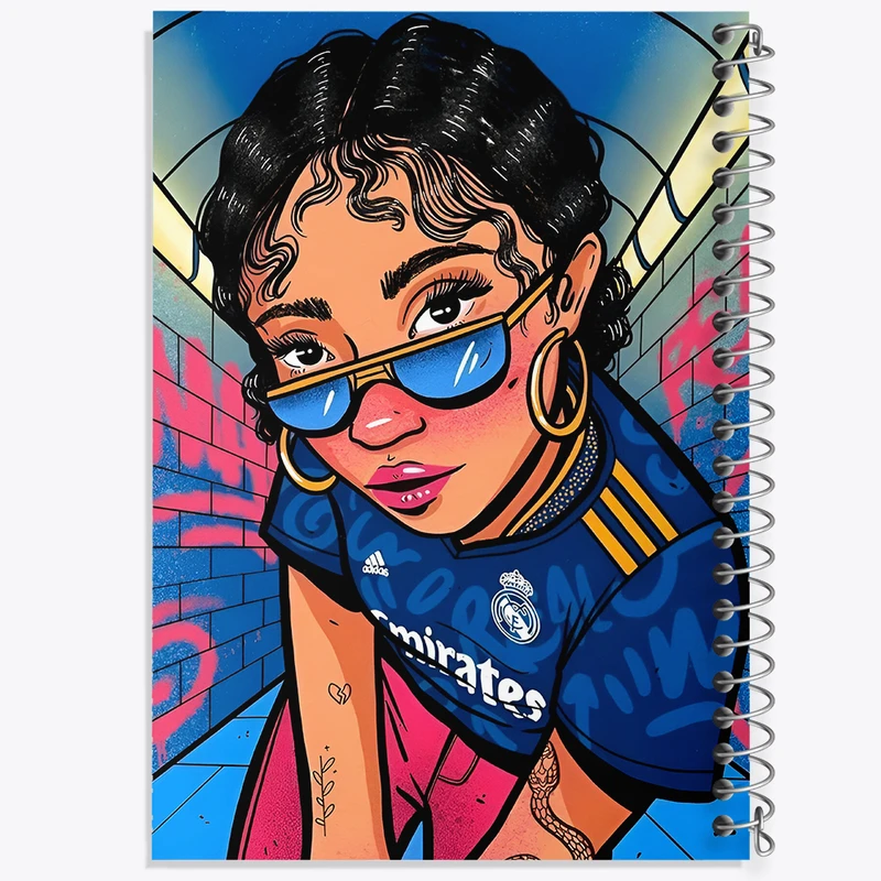 دفتر نقاشی 50 برگ خندالو طرح دخترانه کد F4363