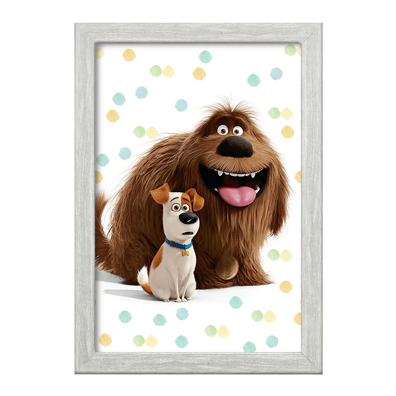 تابلو خندالو طرح زندگی پنهان حیوانات خانگی The Secret Life of Pets  کد 10684