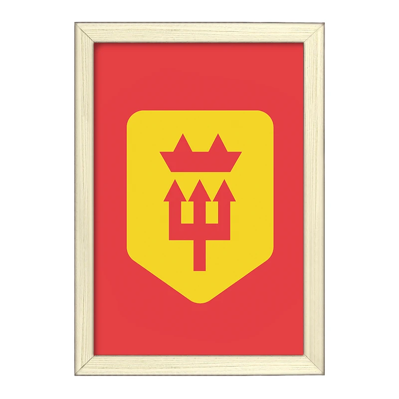 تابلو خندالو طرح باشگاه منچستریونایتد Manchester United  کد 2066