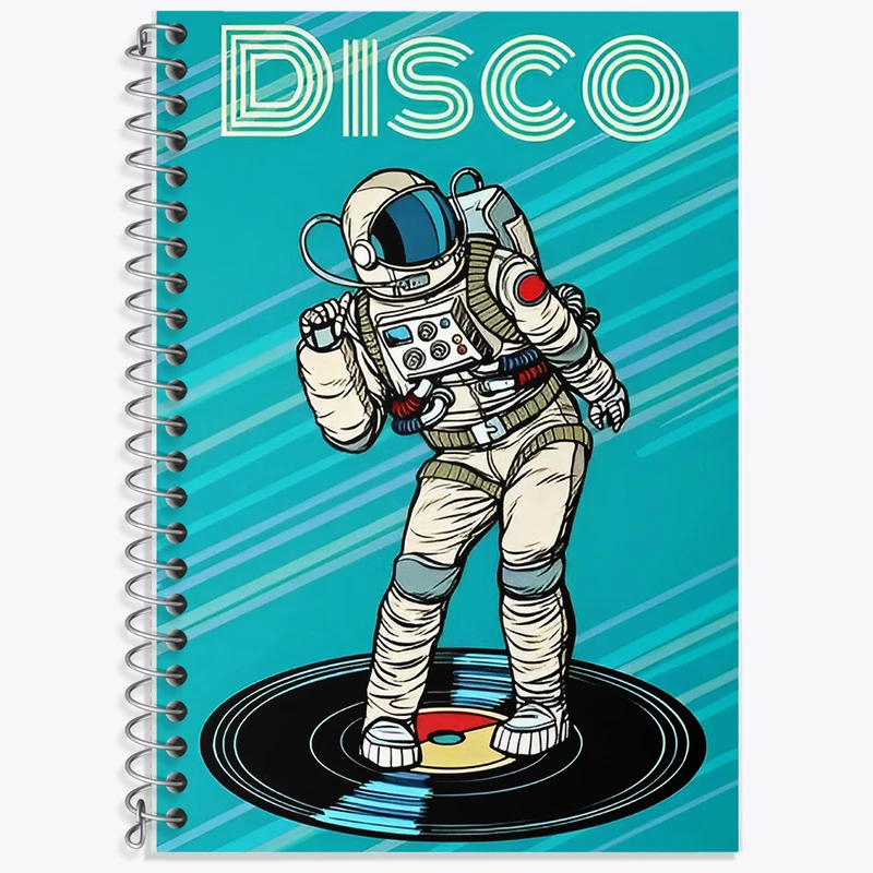 دفتر نت موسیقی 50 برگ خندالو طرح فضانورد کد F10090