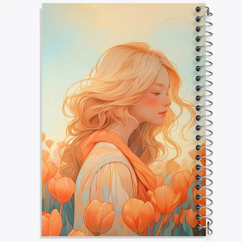 دفتر لیست خرید 50 برگ خندالو طرح دخترانه کد F2938