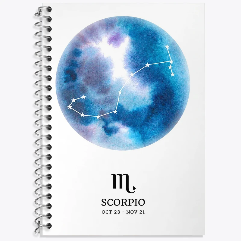 دفتر نت موسیقی 50 برگ خندالو طرح ماه تولد آبان کد F11384