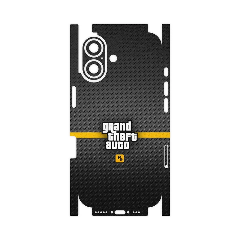 برچسب پوششی ماهوت مدل GTA-FullSkin مناسب برای گوشی موبایل اپل iPhone 17