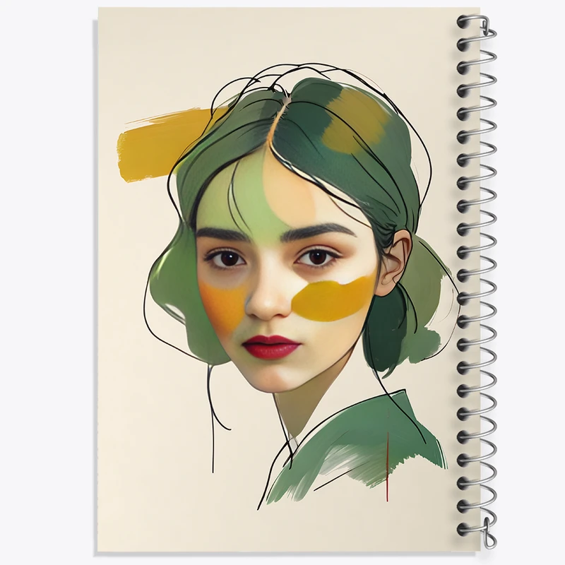 دفتر نقاشی 50 برگ خندالو طرح دخترانه کد F11690