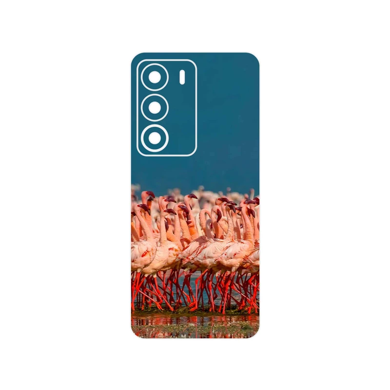 برچسب پوششی ماهوت مدل Flamingo مناسب برای گوشی موبایل ریلمی C71