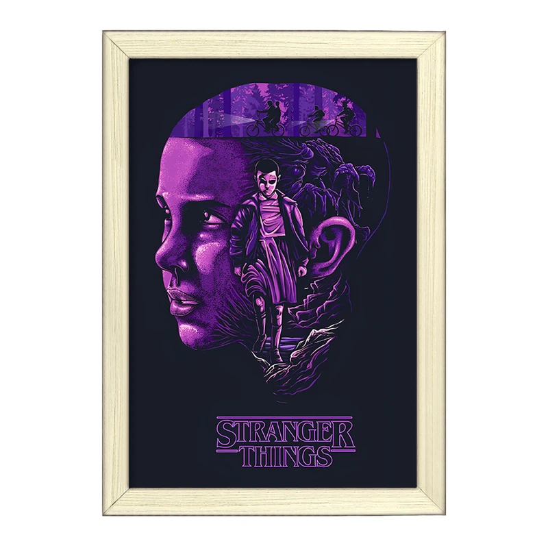 تابلو خندالو طرح استرنجر تینگز (Stranger Things) کد F10164