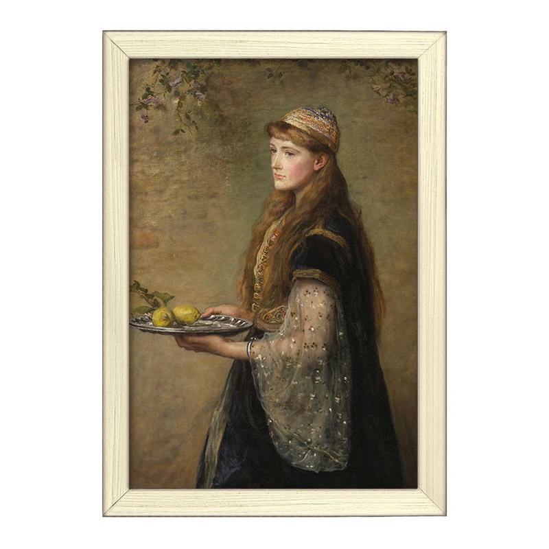 تابلو خندالو طرح نقاشی اسیر اثر جان اورت میلی کد F12357