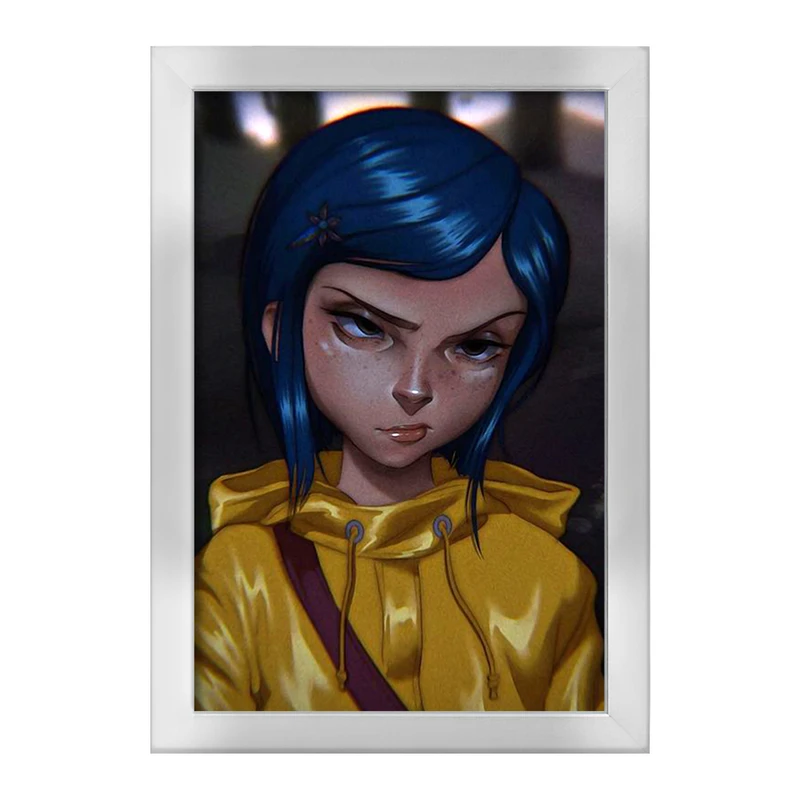 تابلو خندالو طرح کورالاین Coraline  کد 20780