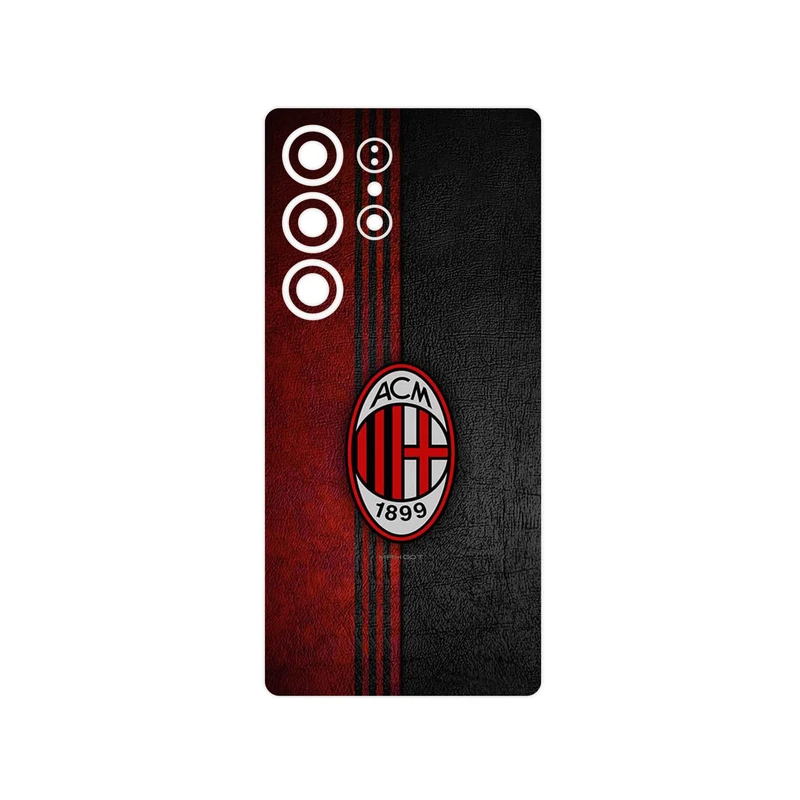 برچسب پوششی ماهوت مدل AC_Milan مناسب برای گوشی موبایل سامسونگ Galaxy S25 Ultra