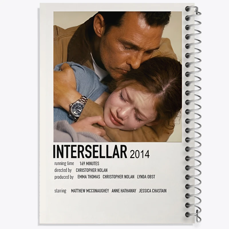 دفتر نقاشی 50 برگ خندالو طرح میان ستاره ای (Interstellar) کد F13300